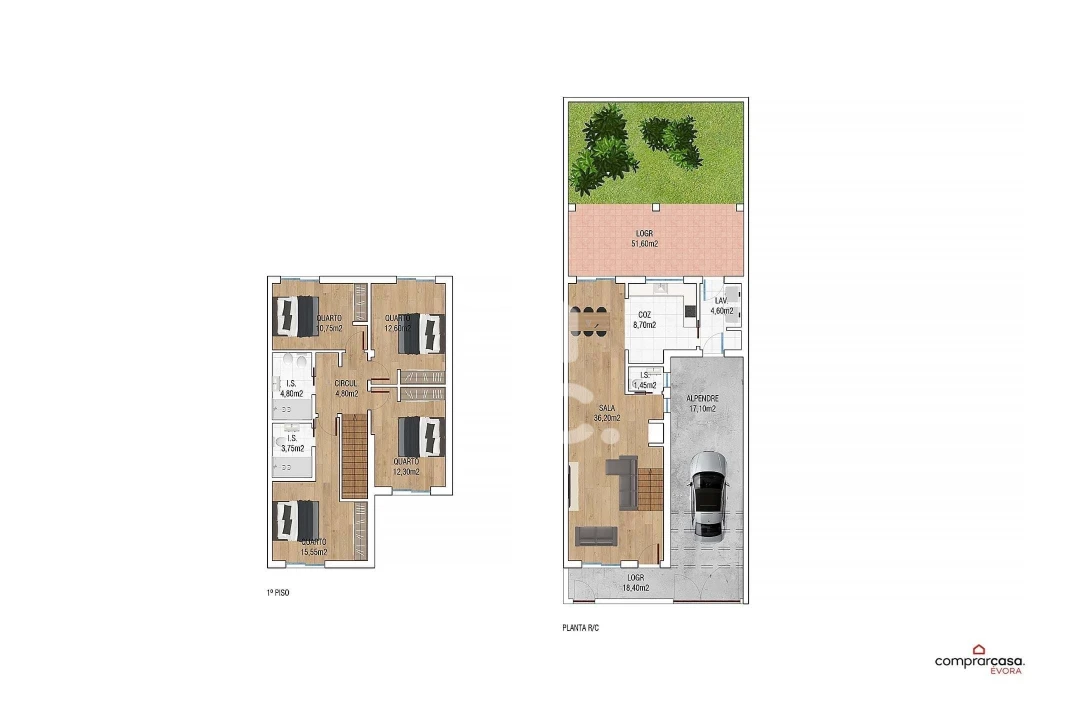 Moradia T4 para Venda em Canaviais Foto 2