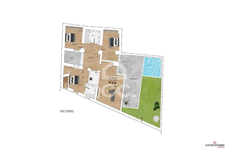 Moradia T5 para Venda em Évora (São Mamede, Sé, São Pedro e Santo Antão) Foto 1