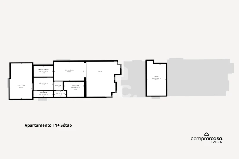 Moradia T3 para Venda em Évora (São Mamede, Sé, São Pedro e Santo Antão) Foto 20
