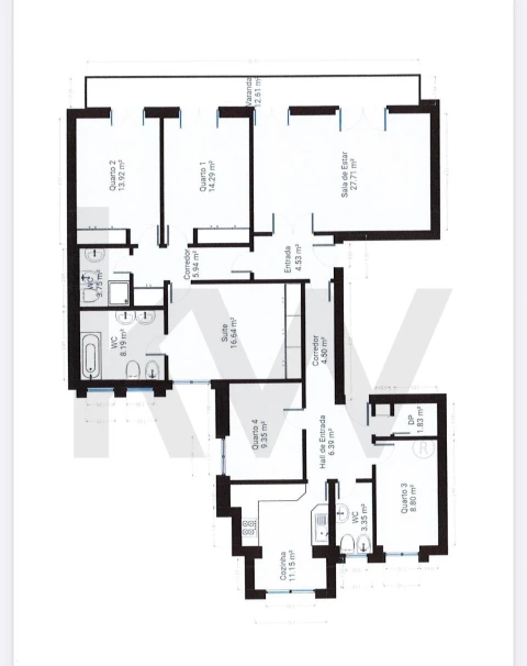 Apartamento T5 para Venda em Alvalade