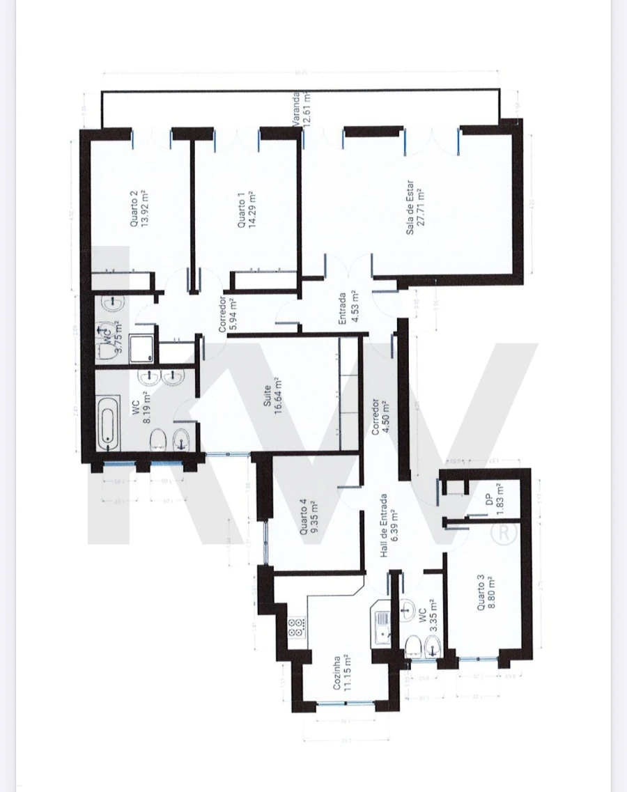 Apartamento T5 para Venda em Alvalade Foto 30