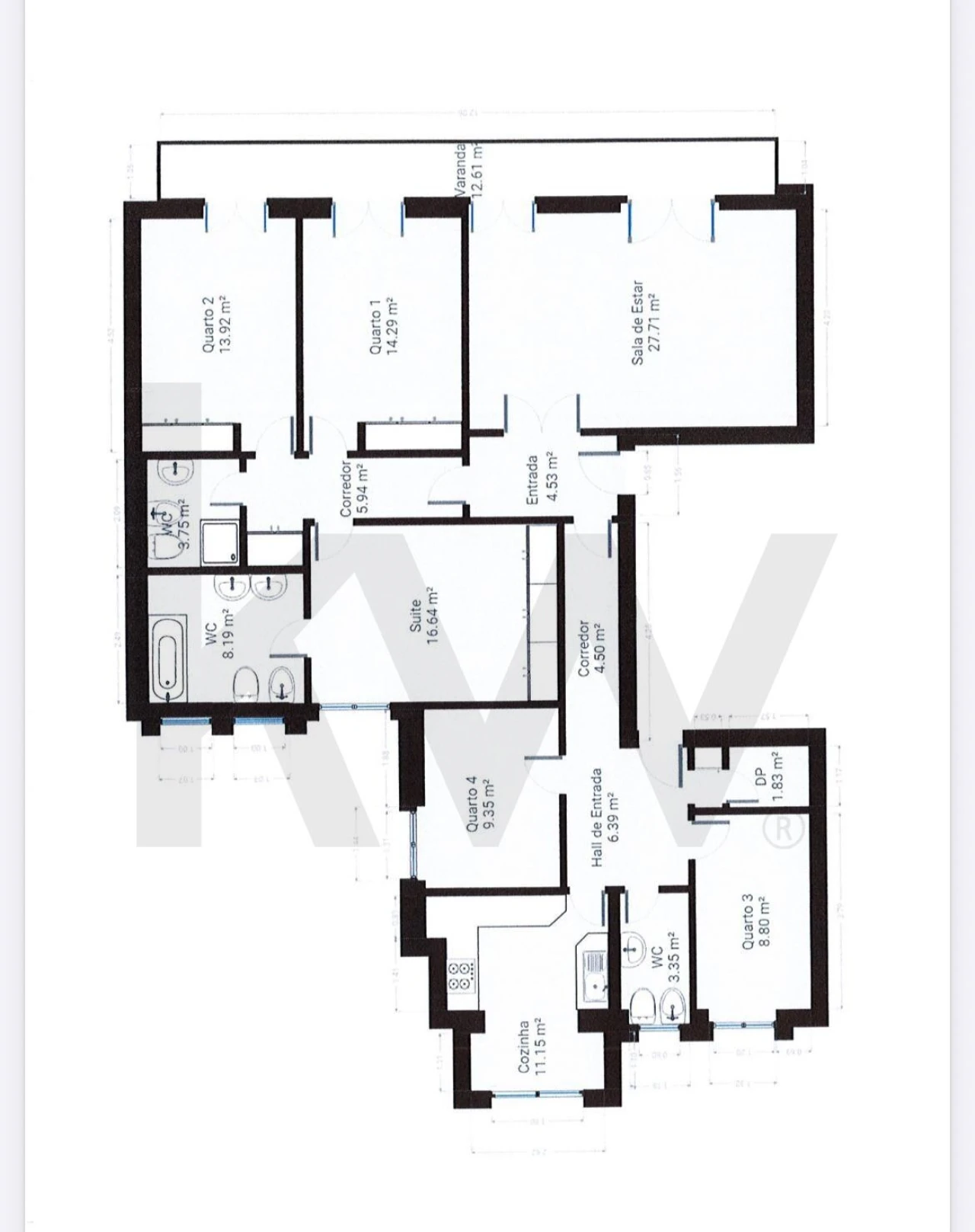 Apartamento T5 para Venda em Alvalade Foto 30