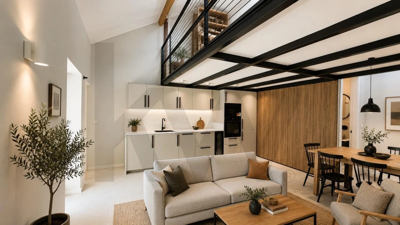 Apartamento T1 para Venda em Carcavelos e Parede Foto 5