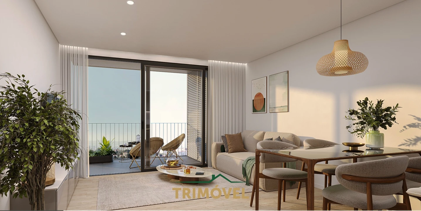 Apartamento T2 para Venda em São João da Madeira Foto 3