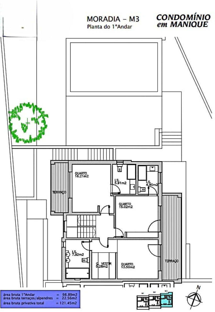 Moradia para Venda em Alcabideche Planta 3
