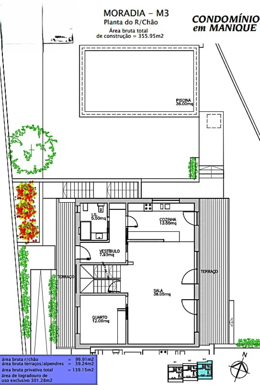 Moradia para Venda em Alcabideche Planta 2