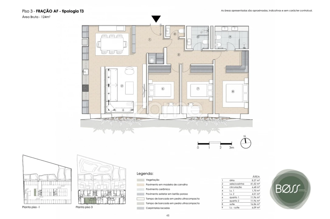 Apartamento T3 para Venda em Paranhos Foto 2