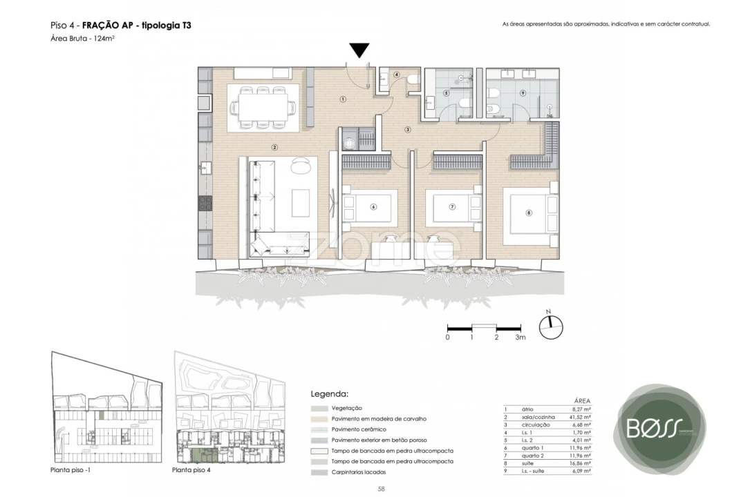 Apartamento T3 para Venda em Paranhos Foto 2