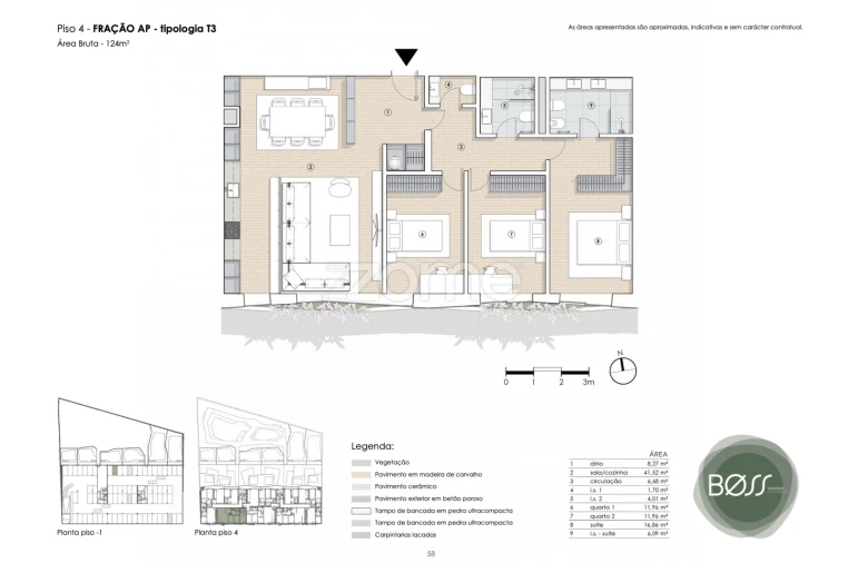 Apartamento T3 para Venda em Paranhos Foto 2