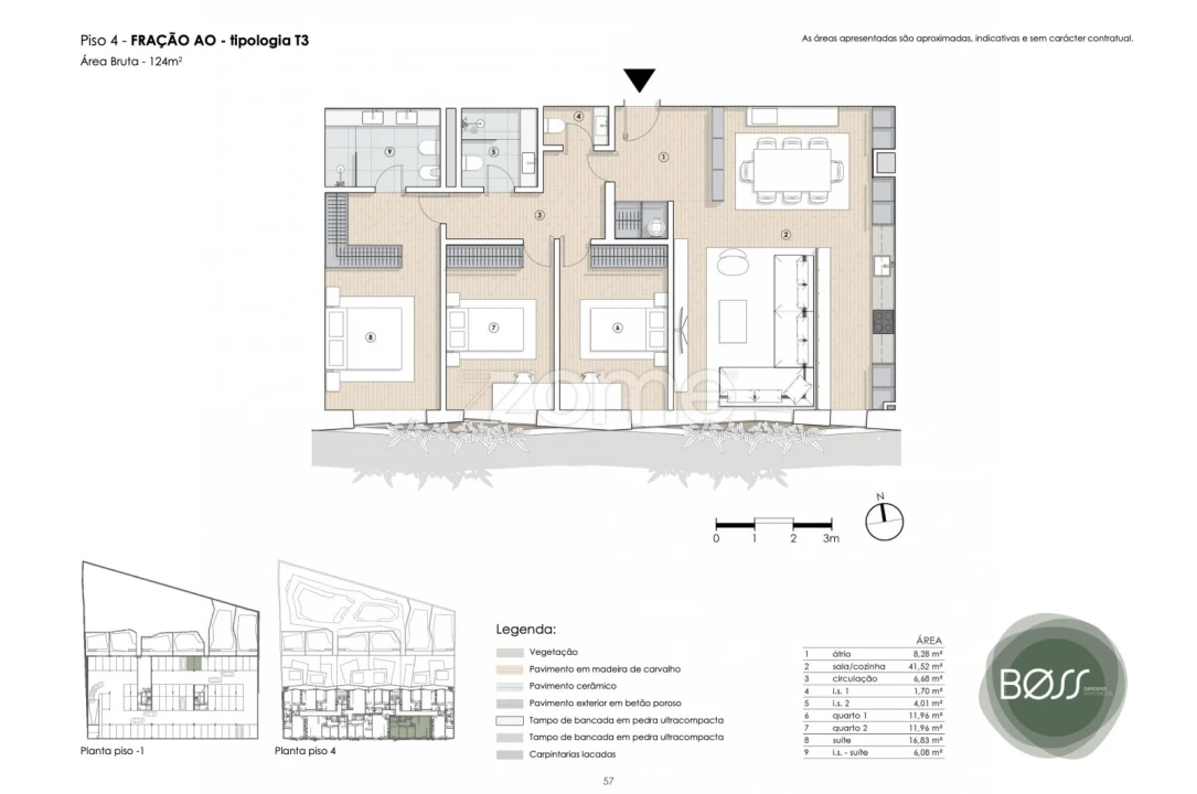 Apartamento T3 para Venda em Paranhos Foto 3