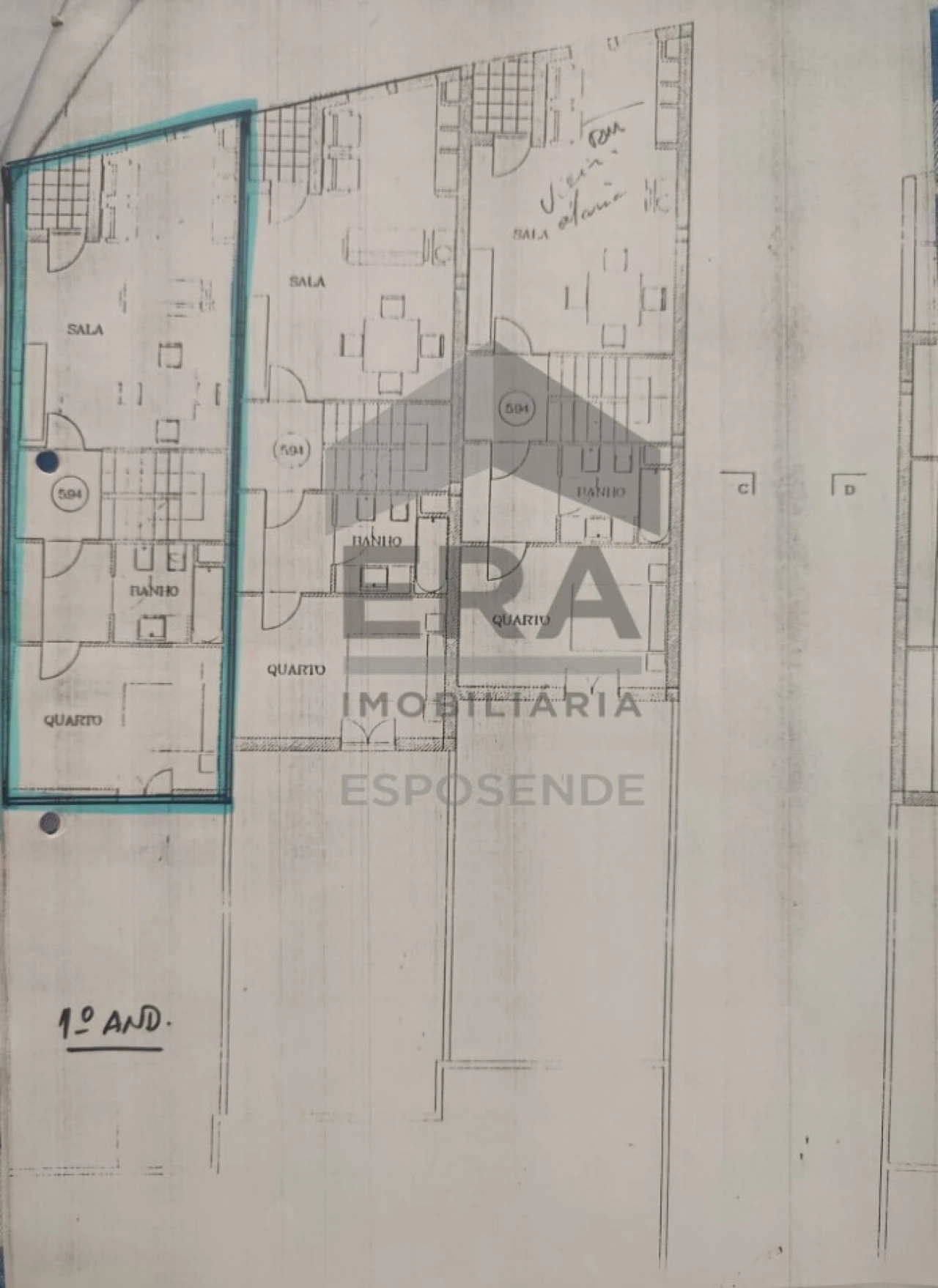 Moradia T3 para Venda em Esposende, Marinhas e Gandra Planta 2