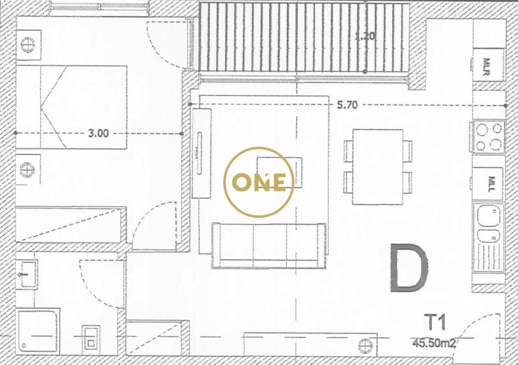 Apartamento T1 para Venda em Vila Nova de Famalicão e Calendário Foto 2