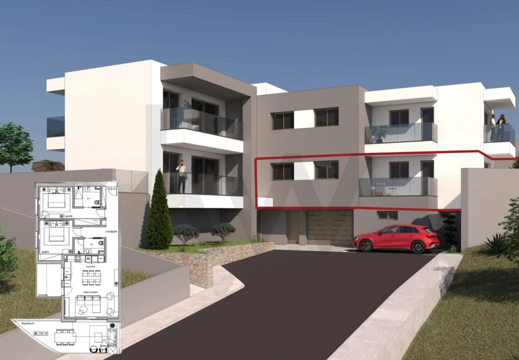 Apartamento T2 para Venda em Santo Antonio Foto 8
