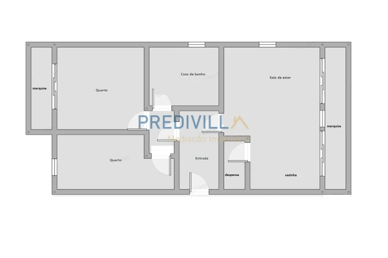 Apartamento T2 para Venda em Vilar de Pinheiro Foto 14