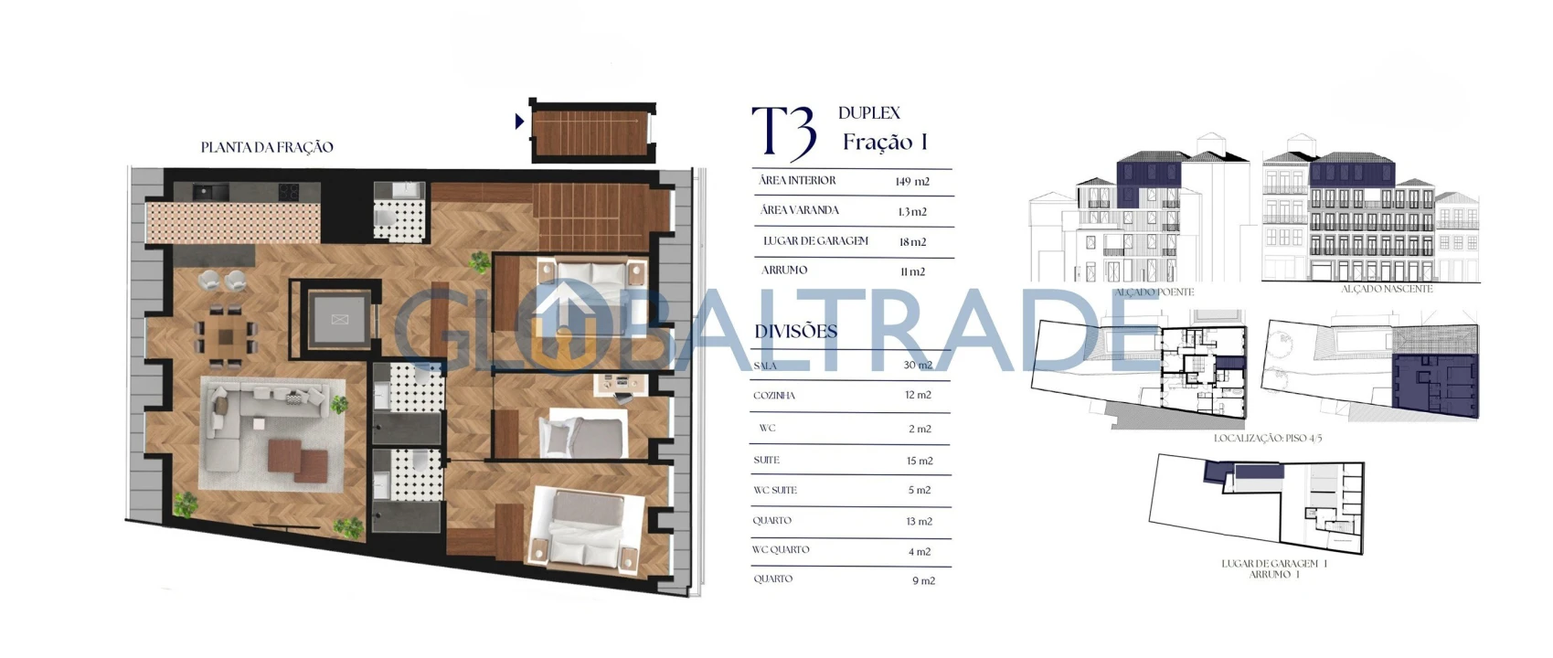 Apartamento T3 para Venda em Cedofeita, Santo Ildefonso, Sé, Miragaia, São Nicolau e Vitória Foto 8
