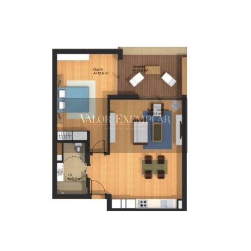 Apartamento T1 para Venda em Alcochete Foto 13