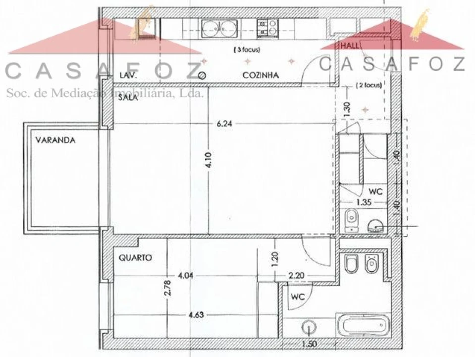 Apartamento T1 para Arrendamento em Aldoar, Foz do Douro e Nevogilde Foto 21