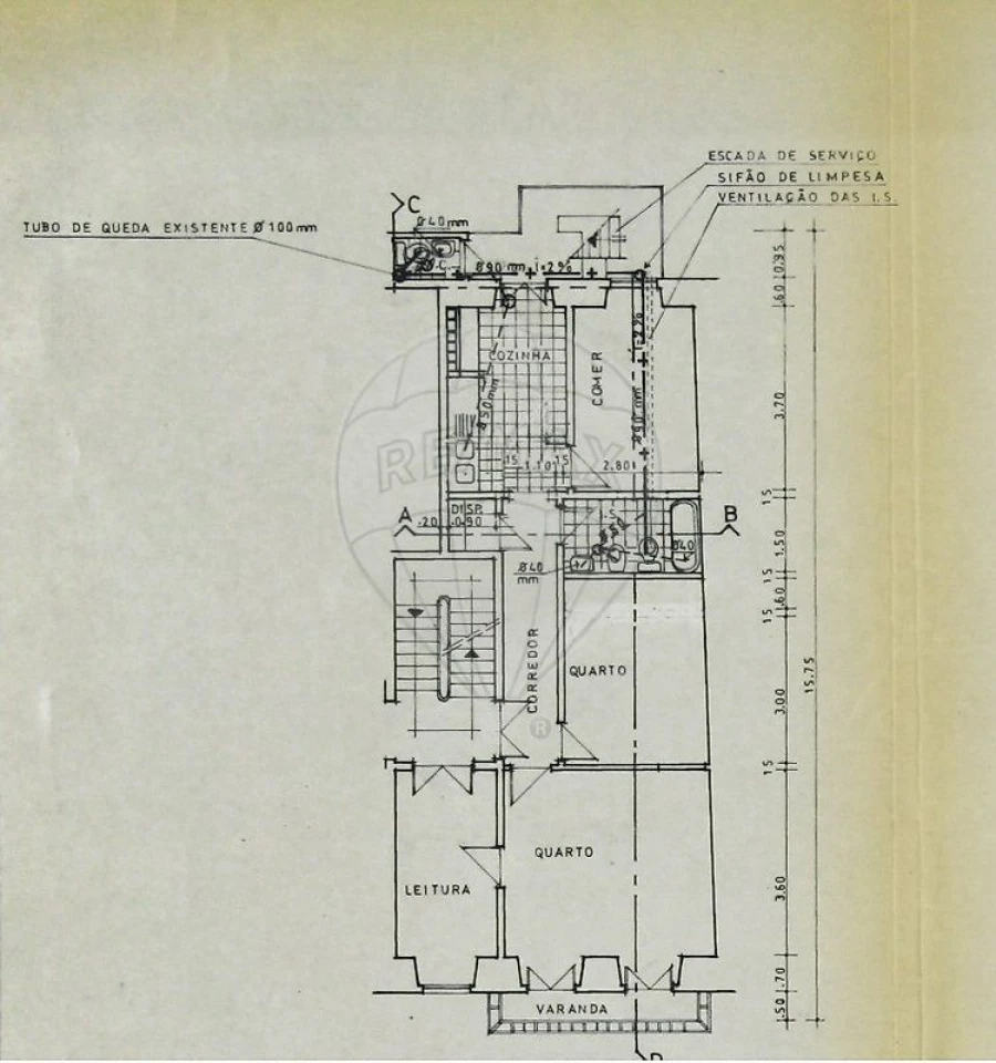 Apartamento T3 para Venda em Alcantara Foto 1