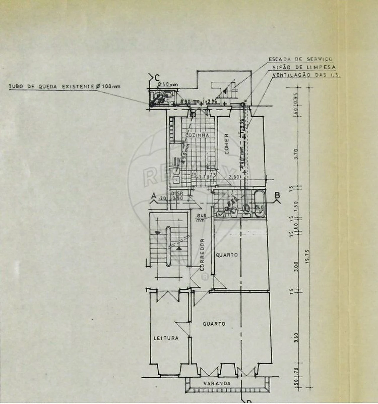 Apartamento T3 para Venda em Alcantara Foto 1