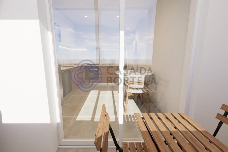 Apartamento T2 para Venda em Alcochete Foto 9