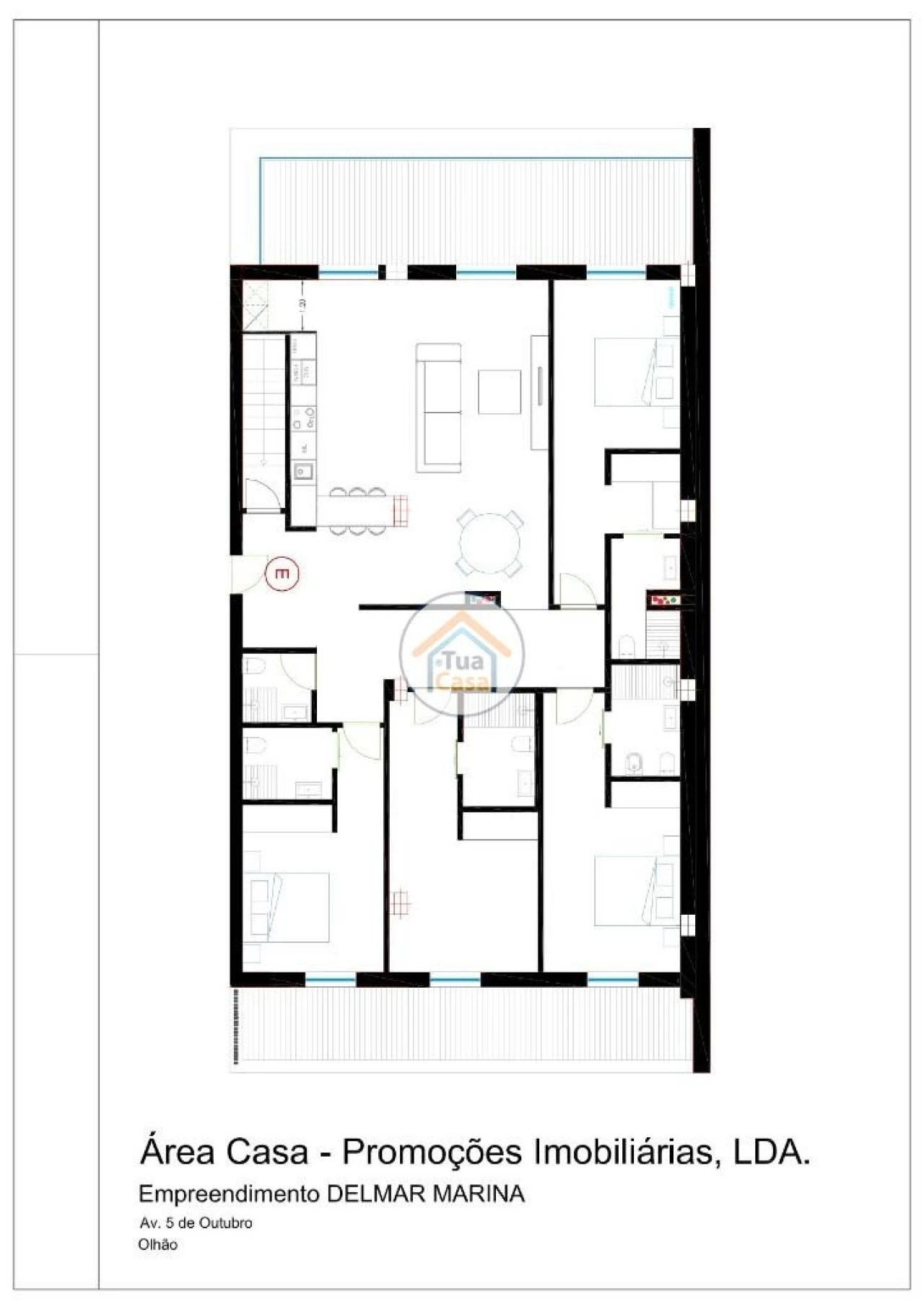 Apartamento T4 para Venda em Olhão Foto 64