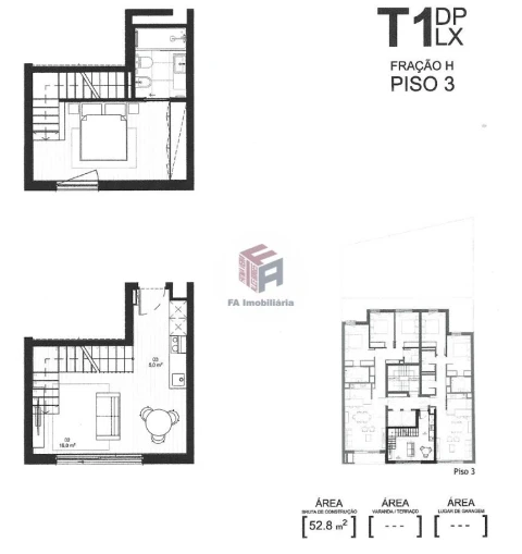 Apartamento T1 para Venda em Matosinhos e Leça da Palmeira