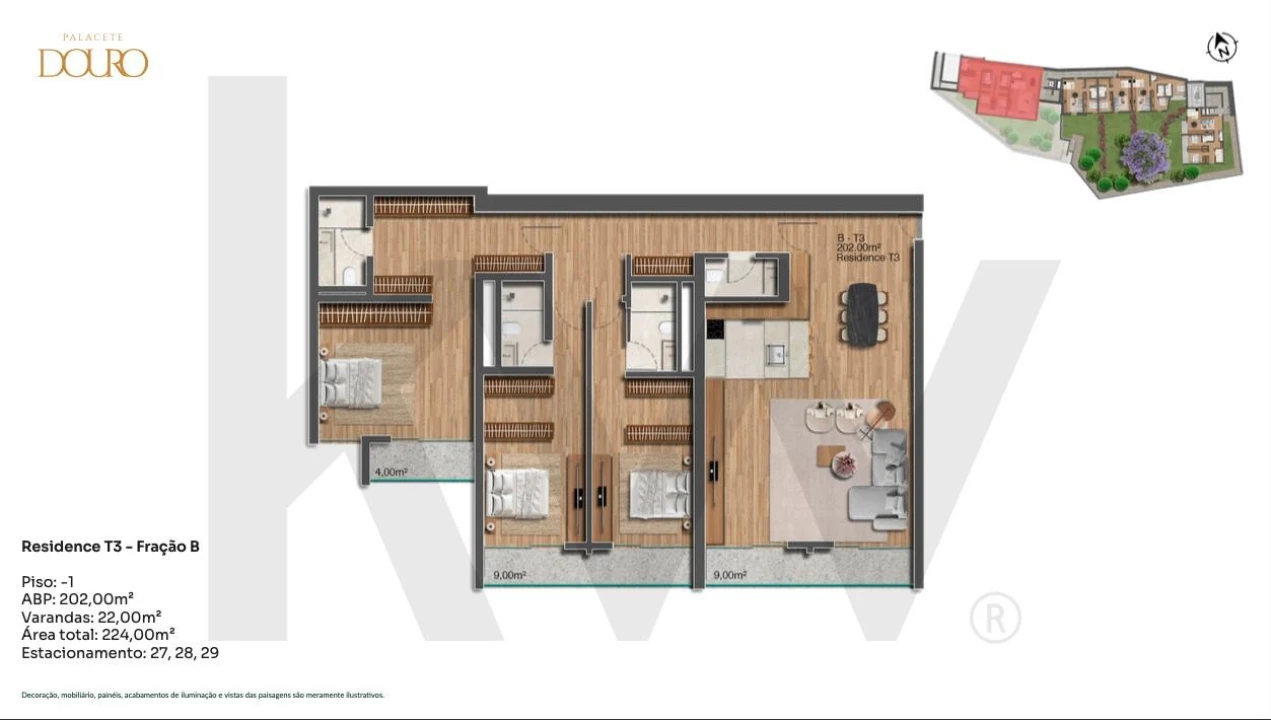 Apartamento T3 para Venda em Lordelo do Ouro e Massarelos Foto 15