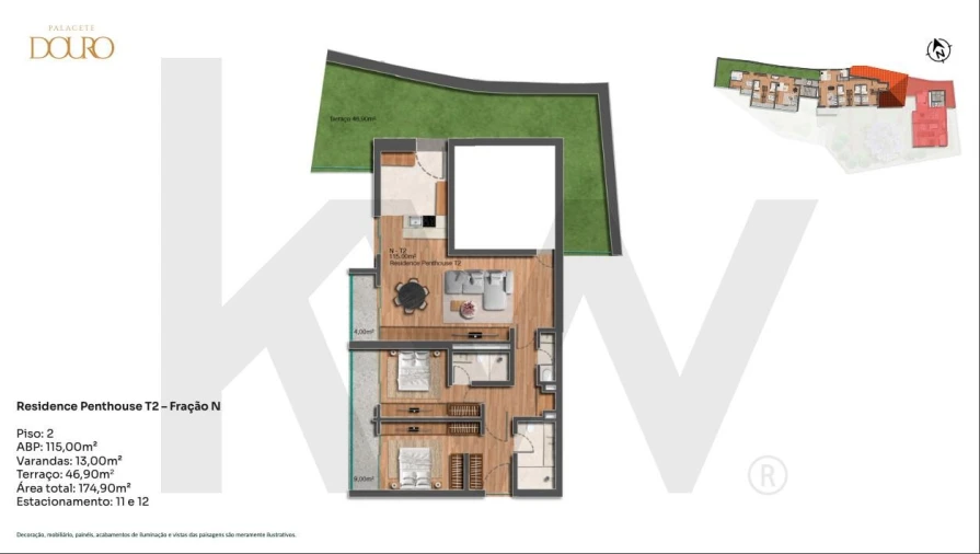 Apartamento T2 para Venda em Lordelo do Ouro e Massarelos Foto 12