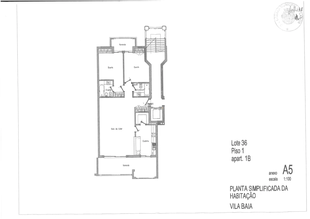 Apartamento T2 para Venda em Luz Foto 25