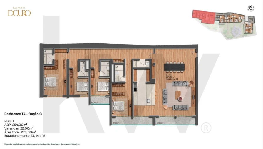 Apartamento T4 para Venda em Lordelo do Ouro e Massarelos Foto 14