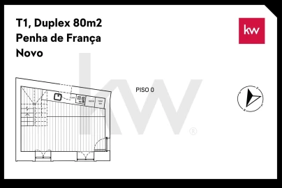 Apartamento T1 para Venda em Penha de França