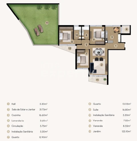 Apartamento T3 para Venda em Camara de Lobos