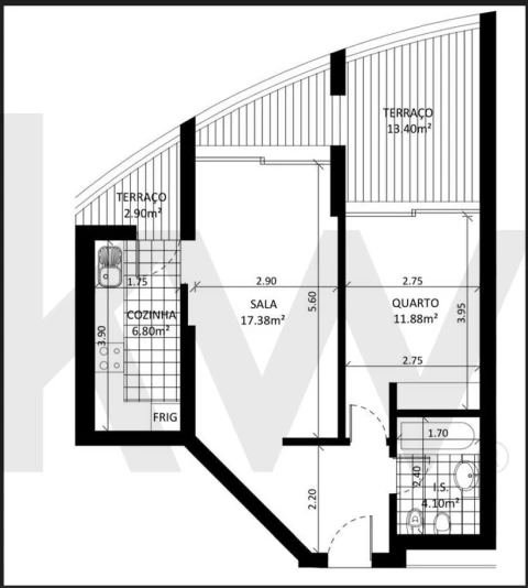 Apartamento T1 para Venda em Portimão