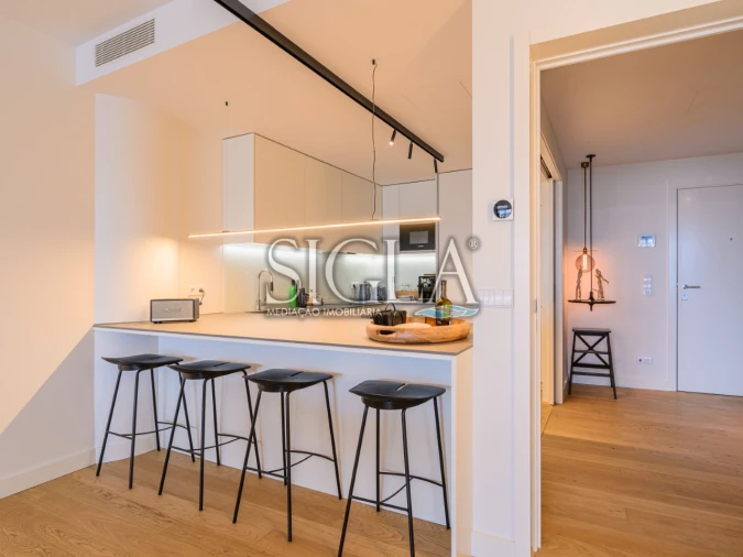 Apartamento T1 para Arrendamento em Canidelo Foto 11