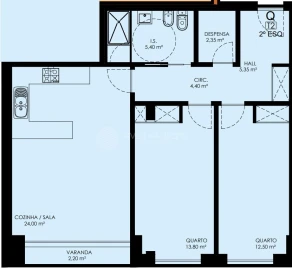 Apartamento T2 para Venda em Covilhã e Canhoso