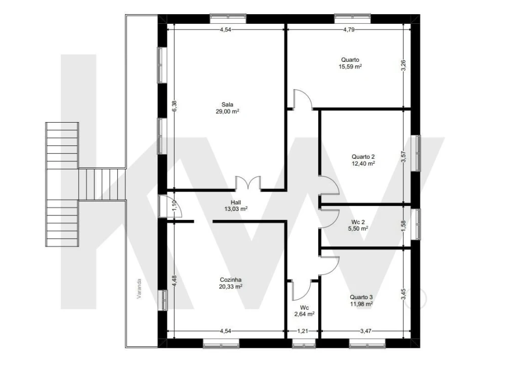 Moradia T3 para Venda em Rubiães Foto 9