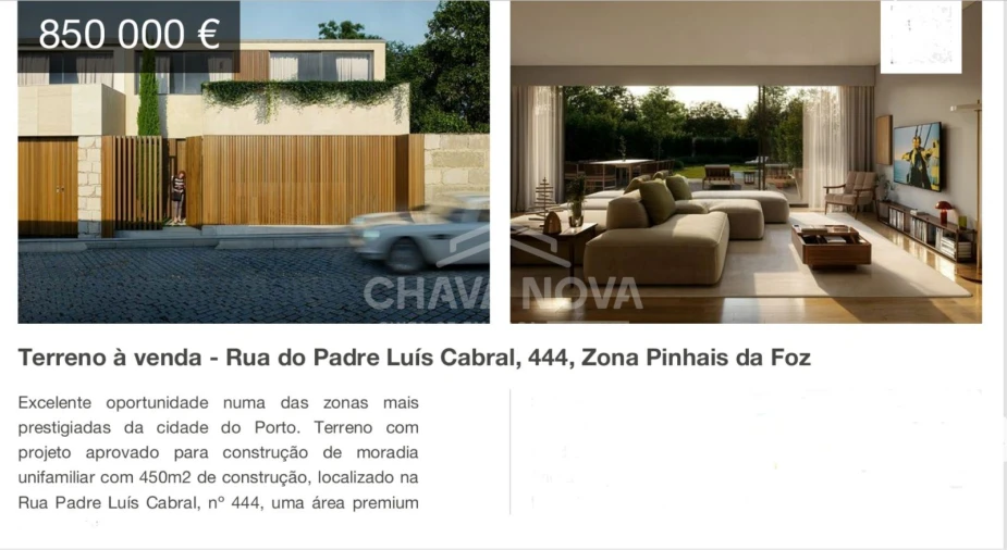 Terreno P/ Prédio para Venda em Aldoar, Foz do Douro e Nevogilde Foto 7