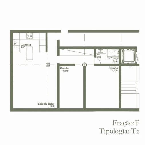 Apartamento T2 para Venda em Rio Tinto Foto 11