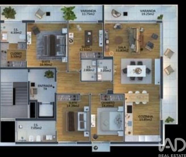 Apartamento T4 para Venda em Cascais e Estoril Foto 12