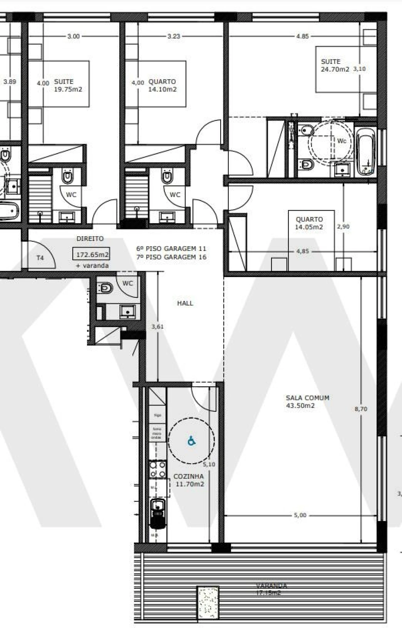 Apartamento T4 para Venda em Ramalde Foto 5