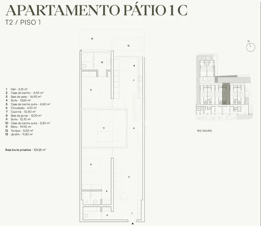 Apartamento T2 para Venda em Lordelo do Ouro e Massarelos Foto 2