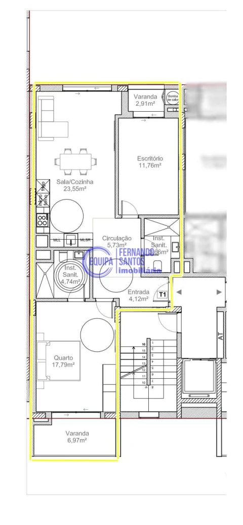 Apartamento T2 para Venda em Armação de Pera