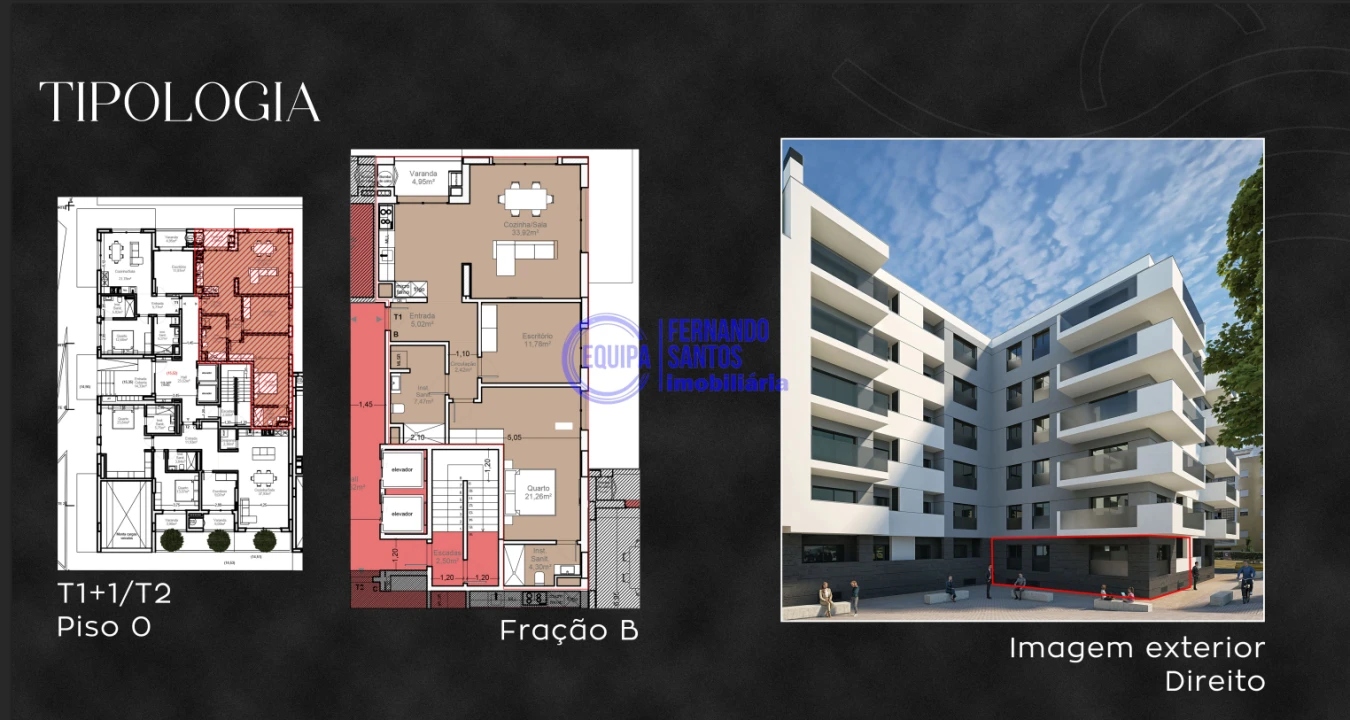 Apartamento T2 para Venda em Armação de Pera Foto 37