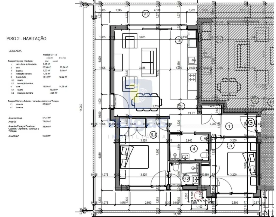 Apartamento T2 para Venda em Atouguia da Baleia Foto 11
