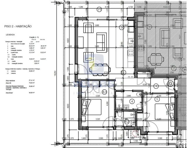 Apartamento T2 para Venda em Atouguia da Baleia Foto 11
