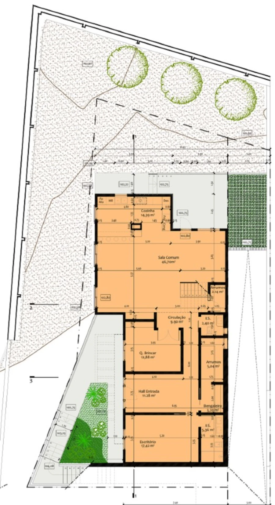 Moradia T4 para Venda em Cascais e Estoril Planta 2