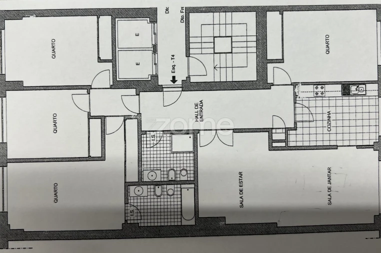 Apartamento T4 para Venda em São Vitor (Braga) Foto 23