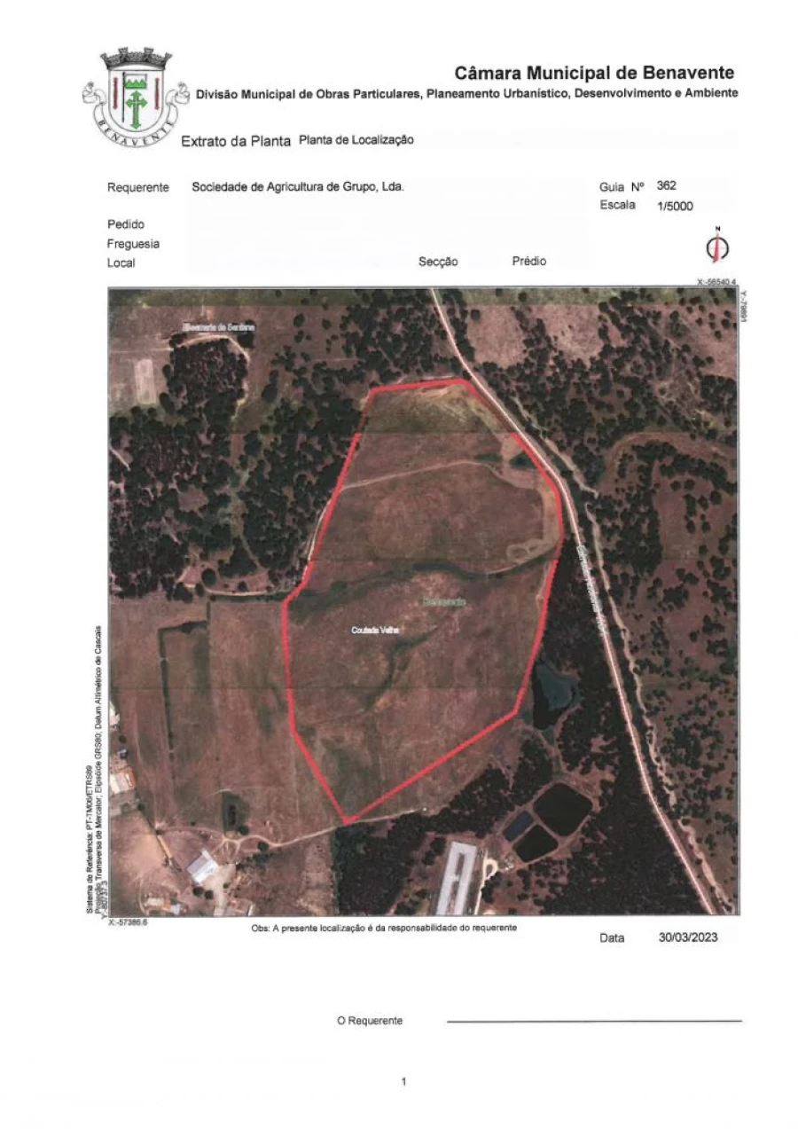 Terreno para Venda em Benavente Foto 14