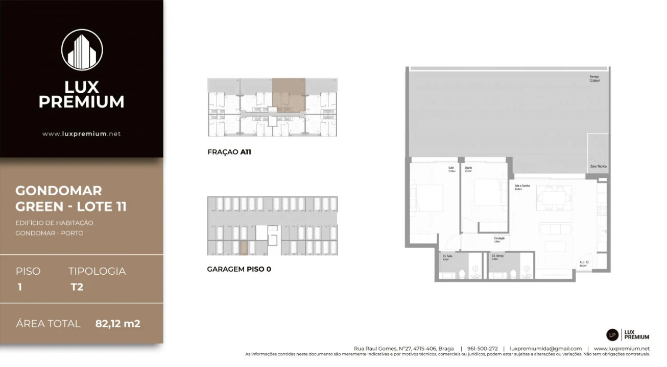 Apartamento T2 para Venda em Fânzeres e São Pedro da Cova Foto 17