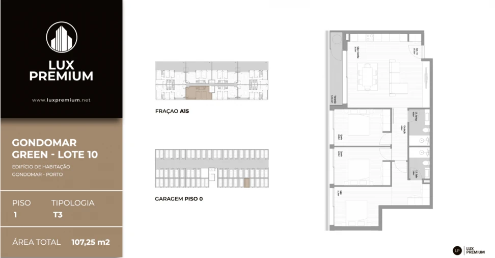 Apartamento T3 para Venda em Fânzeres e São Pedro da Cova Foto 18